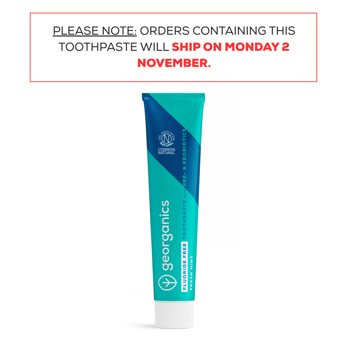 PRE &amp; PROBIOTICS TOOTHPASTE