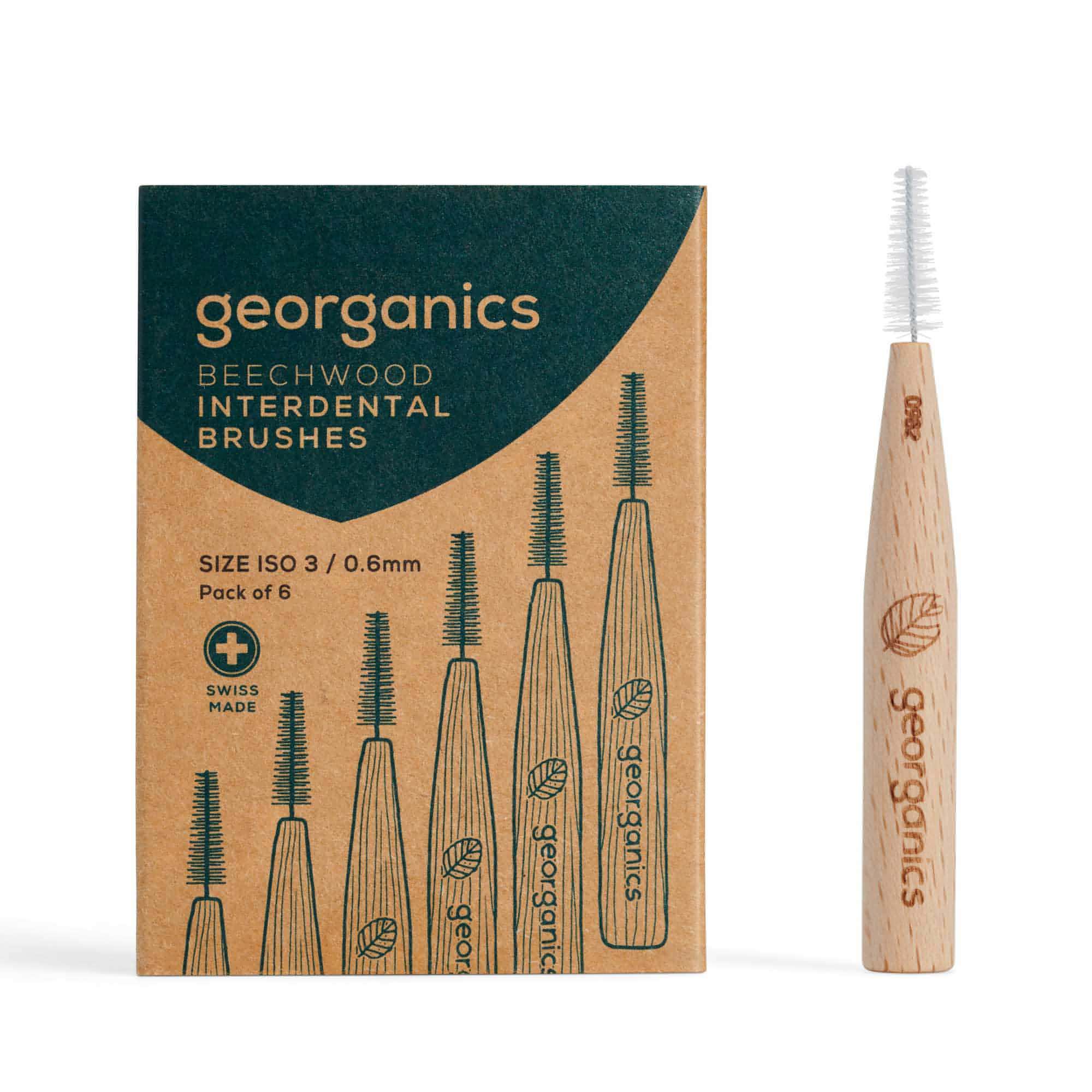 Beechwood Interdental Brushes 6 units ISO 3